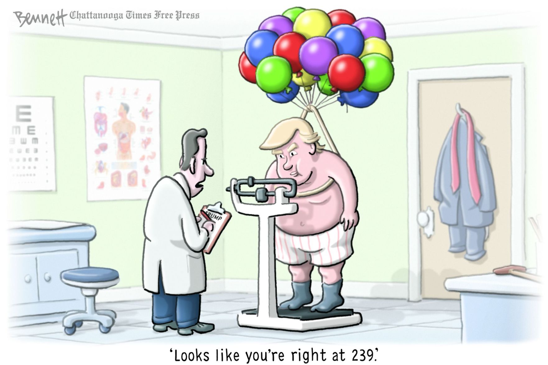 Clay Bennett editorial cartoon